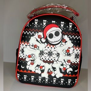 Disney Jack Skellington Christmas Sweater Mini Backpack